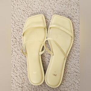 Yellow Zara Sandals Size 39